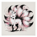 Buscar kitsune arte Japonés
