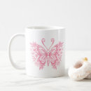 Buscar mariposa floral tazas Elegante