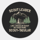 Buscar scout pegatinas Líder