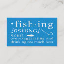 Buscar pesca tarjetas de visita General y unisex