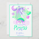 Buscar unicornio púrpura invitaciones Para niños