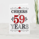 Buscar 59 años tarjetas General y unisex