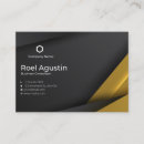 Buscar identidad tarjetas de visita Minimalista
