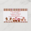 Buscar shoppe tarjetas de visita Dulces