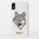 Buscar lobo iphone fundas Negro