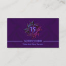 Buscar tattoo tarjetas de visita Tatuador