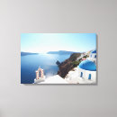 Buscar santorini lienzos Azul