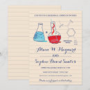 Buscar nerdy invitaciones Química