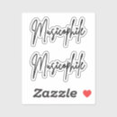 Buscar música jazz pegatinas Amante de la música