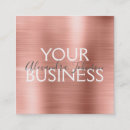 Buscar efectos tarjetas de visita Rosa