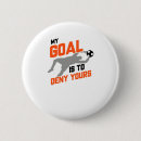 Buscar juerguista chapas Portero de fútbol