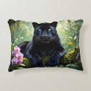 Buscar pantera negra cojines Vida silvestre