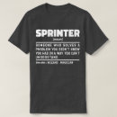 Buscar sprinter camisetas Corredor de maratón