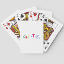 Buscar creativo barajas de cartas Multicolor