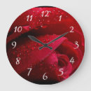 Buscar rose relojes de pared Flower
