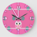 Buscar owl relojes de pared Whimsical