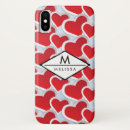 Buscar corazones rojos iphone fundas Día de san valentín