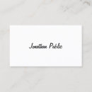 Buscar diseño hecho a mano tarjetas de visita Simple