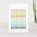 Buscar saludo italiano tarjetas Elegante