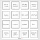 Buscar cuadrados blancos y negros almacenaje alimentos General y unisex