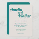 Buscar retro invitaciones Simple