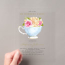 Buscar taza invitaciones Fiesta de té