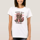 Buscar mapache lindo camisetas Divertida de mapache