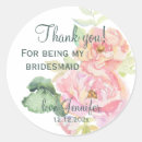 Buscar bridesmaid pegatinas Floral