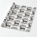 Buscar perro salchicha papel de regalo Doxie