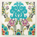 Buscar estampados de flores posavasos Floral