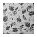 Buscar blanco antiguo azulejos Patrón floral