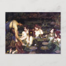 Buscar pinturas de la sirena postales John william waterhouse
