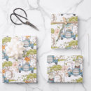 Buscar zorro lindo papel de regalo Conejito