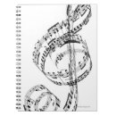 Buscar hoja de música libretas Blanco y negro