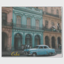 Buscar la habana papel de regalo Cuba