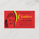 Buscar rasta tarjetas de visita Trenzas