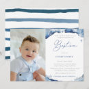 Buscar del muchacho invitaciones para bautizos Foto