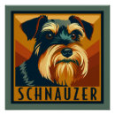 Buscar schnauzer miniatura posters Negro y plata
