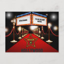 Buscar alfombra roja postales Hollywood