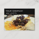 Buscar gourmet tarjetas de visita Comida