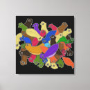 Buscar cruzados lienzos Colorido