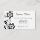 Buscar coquetas tarjetas de visita Flores