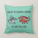 Buscar caballero cojines Dragón