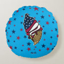 Buscar azul blanco rojo cojines Día de la independencia
