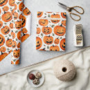 Buscar calabazas otoño de papel de regalo Fiesta de halloween