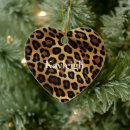 Buscar leopardos adornos Para ella