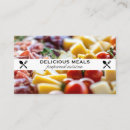 Buscar charcutería tarjetas de visita Cocinero