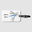 Buscar tijeras etiquetas para maletas Salón