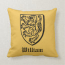 Buscar león de la heráldica cojines Desenfrenado