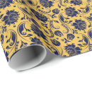Buscar damask papel de regalo Azul